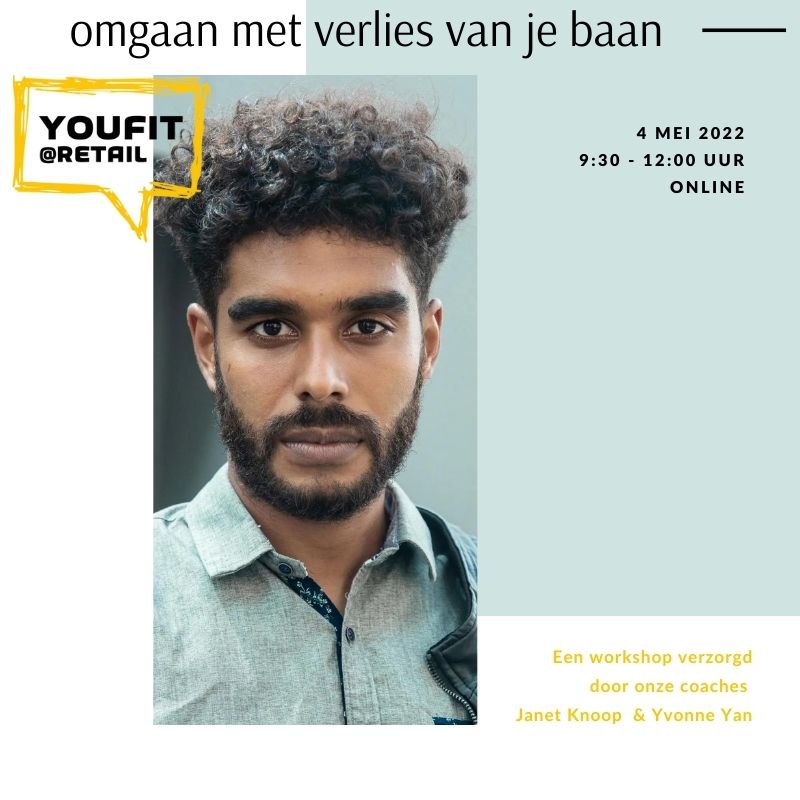 Youfitretail's tweet image. Verlies van je baan kan je keihard raken en moeten we niet onderschatten. Onze coaches spreken wekelijks mensen die dit meemaken en deze jaren lange ervaringen hebben wij gebundeld in een online workshop. Meer info en inschrijven (max. 12 deelnemers) zie: youfitretail.nl/omgaan-met-ver…