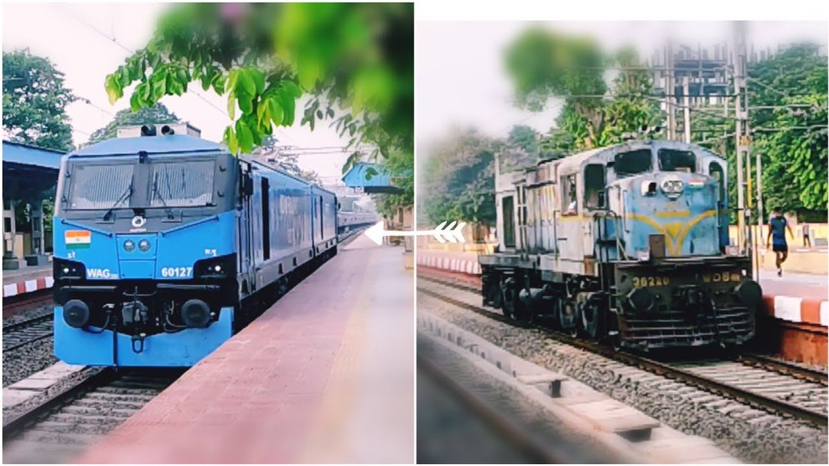 deepan_deb's tweet image. youtu.be/6V_nqFARsMk

WAG12B vs WDS 6R - Two Generation Train Engines of INDIAN RAILWAY on a Beautiful Morning 

For more videos, Subscribe to my Channel - youtube.com/c/EasternRailw…

#trainvideo
#INDIANRAILWAYS