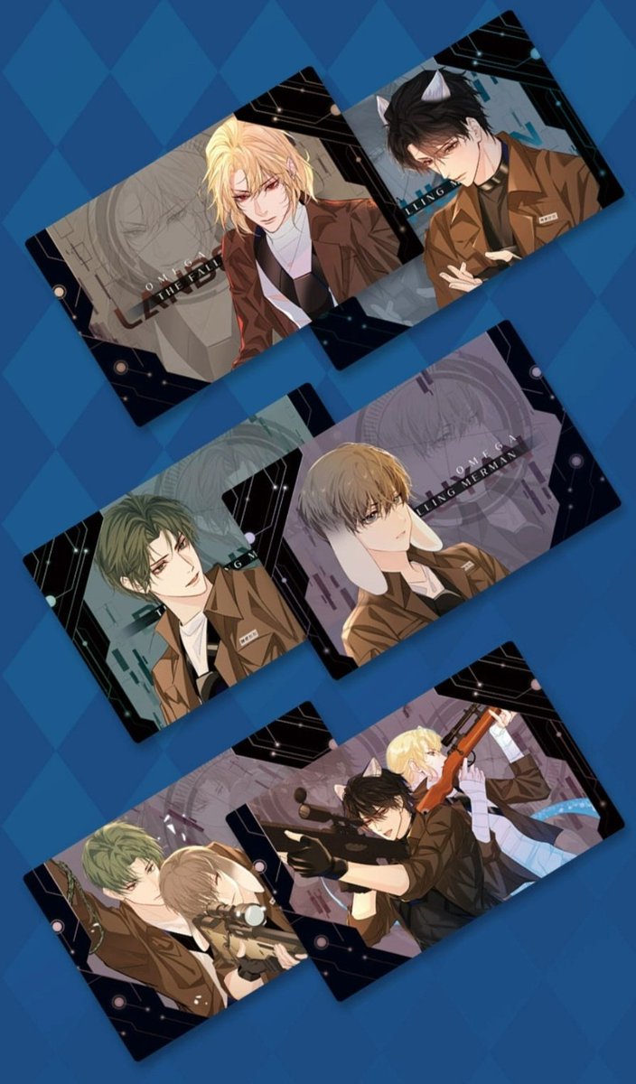nephilimdemon's tweet image. Ren Yu Xian Luo Manhua X MANCOOL

The first wave of Ren Yu Xian Luo merch is coming on 29th April! Featuring PET transparent card set, 5.8cm small badges and 15cm large ones 😍😍😍

[More merch below 👇🏻]
#TheFallingMerman #麟潜 #人鱼陷落 #白楚年 #兰波

m.tb.cn/h.frvBCrW?tk=Z…