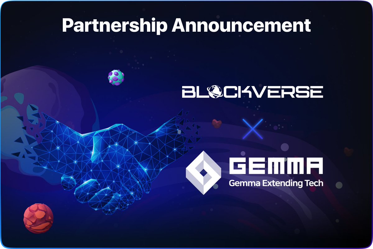 bv_metaverse's tweet photo. 🚨Partnership Announcement🚨

GEMMA @GXT25075644 has added their utility token to the Blockverse! 🎉

Treasure Chests around the world will now contain $GXT tokens for players to win in our upcoming #AR treasure hunt game!

#Metaverse #MultiChain #P2E #FreeToPlay #cryptocurrency https://t.co/pekh2HXG0w