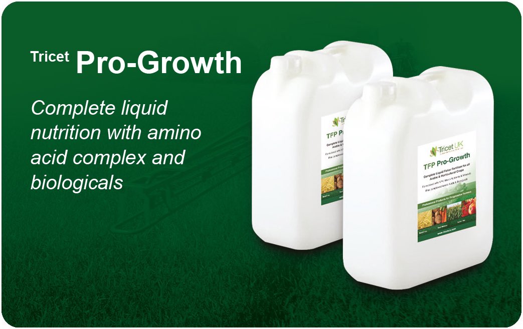 TricetUK's tweet photo. First foliar treatment’s going on our N response trial today. Foliar is the only way forward in this dry weather #bionutrition #progrowth https://t.co/psQbx4NlTV