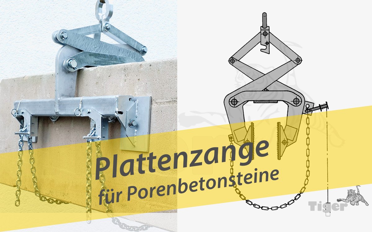 #Plattenzangen für #Porenbetonsteine - Wandplatten sicher mit dem Kran verlegen

Plattenzange zum Verlegen von #Wandplatten aus #Porenbeton mit dem #Kran

tiger-lastaufnahmemittel.de/21208/baustell…