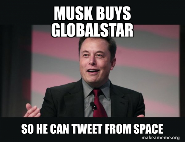 NostrastockusOG's tweet photo. @elonmusk it's about time he hooked up with @Globalstar ! https://t.co/zl9Omeqk2P