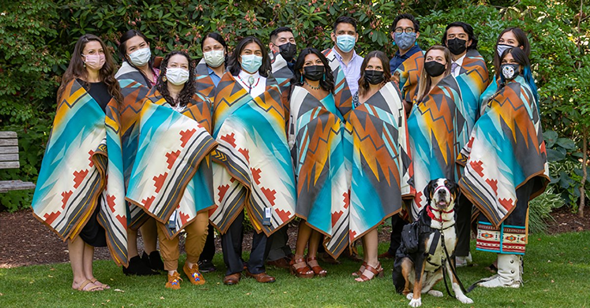 HereIsOregon's tweet photo. Inspired by a dream: In Oregon, OHSU’s Wy’east Post Baccalaureate Pathway is a leader in helping more Native American and Alaska Native students pursue medicine as a career https://t.co/95Q8XtRMT5 @ohsunews is a proud supporter of #HereisOregon #OHSUdiversity #indigenousdocs #ad https://t.co/cbfMTvGkwM