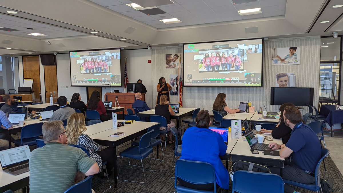 Thank you <a href="/ruffmakesstuff/">Robert Ruff</a> and <a href="/TeacherCoats/">Tonya Coats 🌱</a> for sharing about the amazing student projects during #Innovationday #MicrobitPLN 

@ChanSharisa @Sonal_EDU <a href="/BaynesHeidi/">Heidi Baynes, Ed.D.</a> <a href="/SBCountySchools/">San Bernardino County Superintendent of Schools</a>