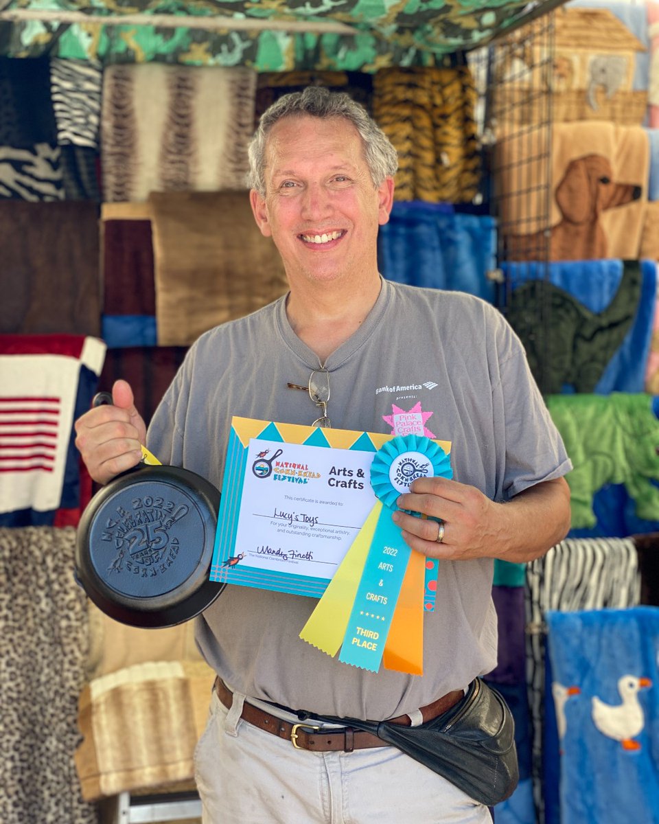 cornbread_fest's tweet photo. We were so honored to host such an amazing group of makers in South Pittsburg last weekend! Here are a few of the arts &amp; crafts vendors that our judges found to be simply outstanding! #cornbreadfest https://t.co/kc2ArUAhlD