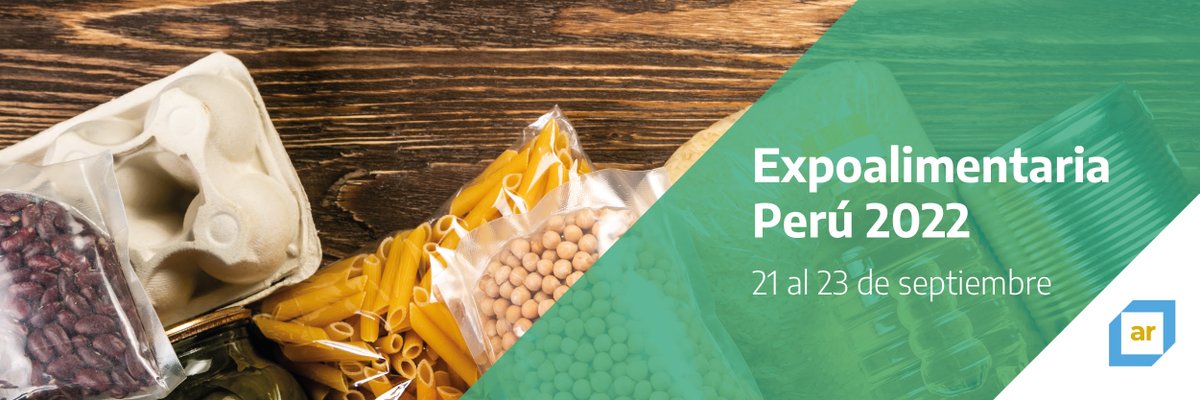 EXPOALIMENTARIA PERÚ 2022
👉21 al 23 de septiembre en Lima, Perú

📍Te invitamos a participar de Expoalimentaria Perú 2022, uno de los eventos más importantes del sector de alimentos de América Latina. 
<a href="/PromocionARG/">PromArgentina</a>