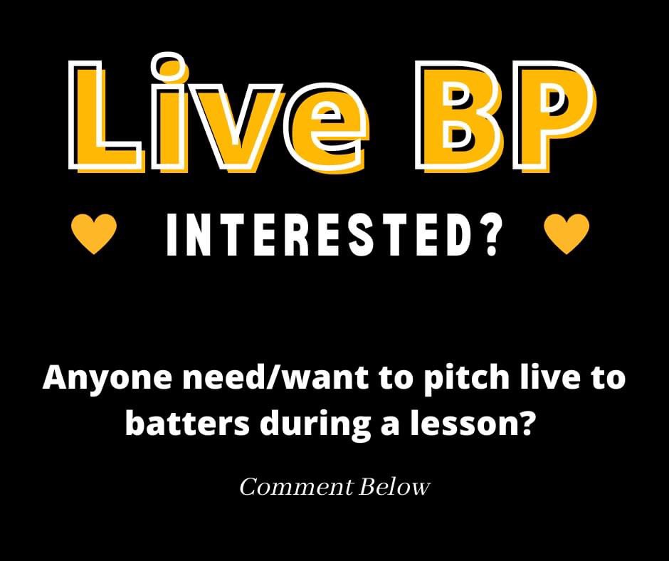 trainyourgameah's tweet photo. Hi hi! Pitchers, Hitters, Catchers, let me know if you will be interested. Please feel free to message me directly if interested.
#TYGH #TrainYourGameAH https://t.co/ADDOJD7tSO