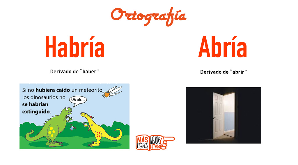 Recuerda que una “h” lo cambia todo. 😅
#MásLibrosMejorOrtografía