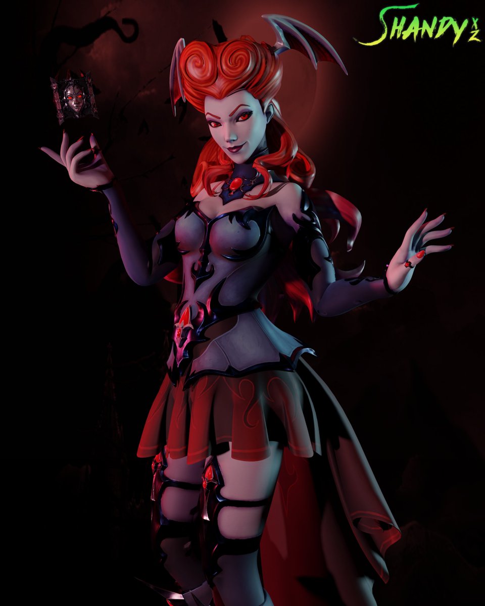 "Blood is in the air!"

#paladins #paladinsart #lillith #b3d