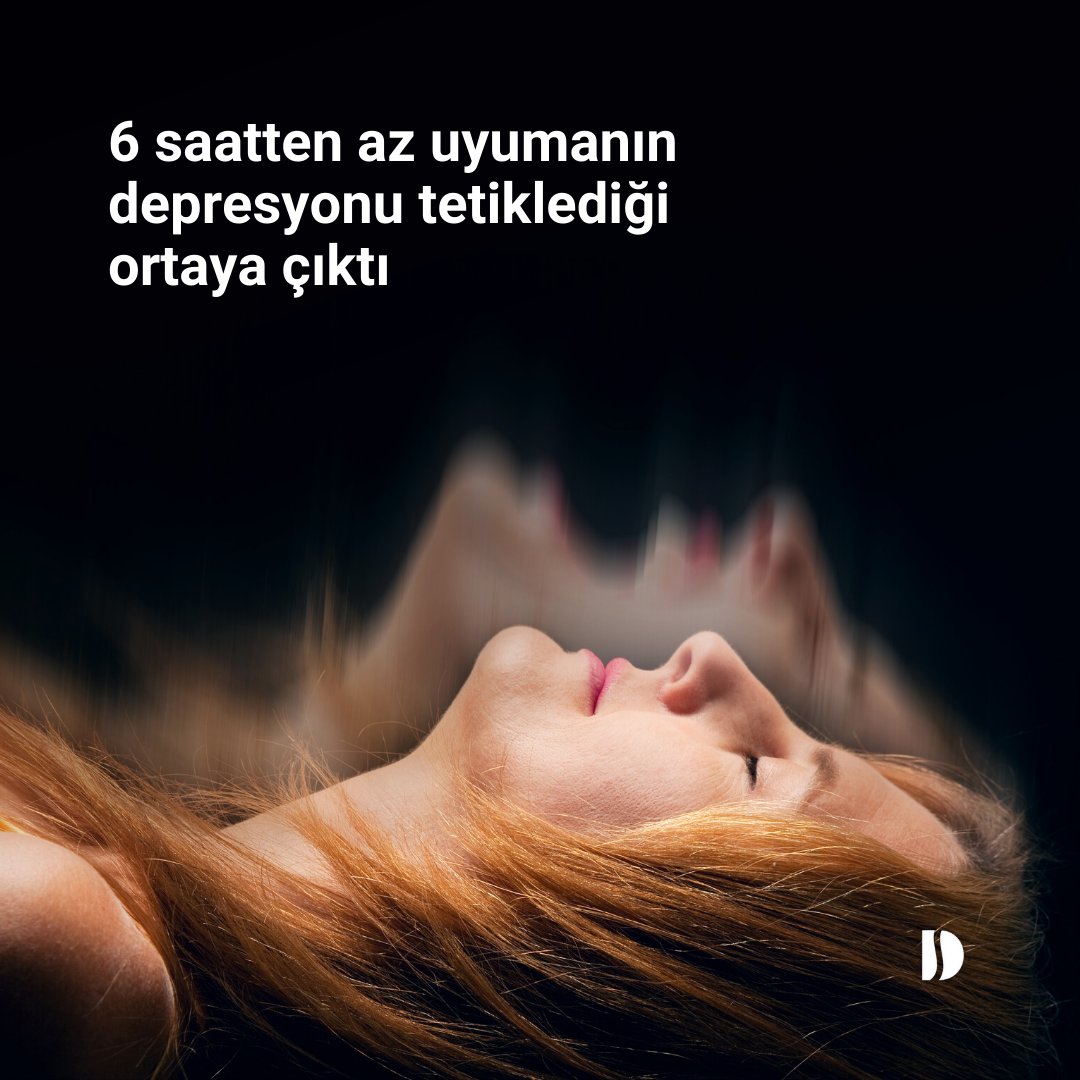 6 saatten az uyumanın depresyonu tetiklediği ortaya çıktı
#Bilim #Uyku #Depresyon