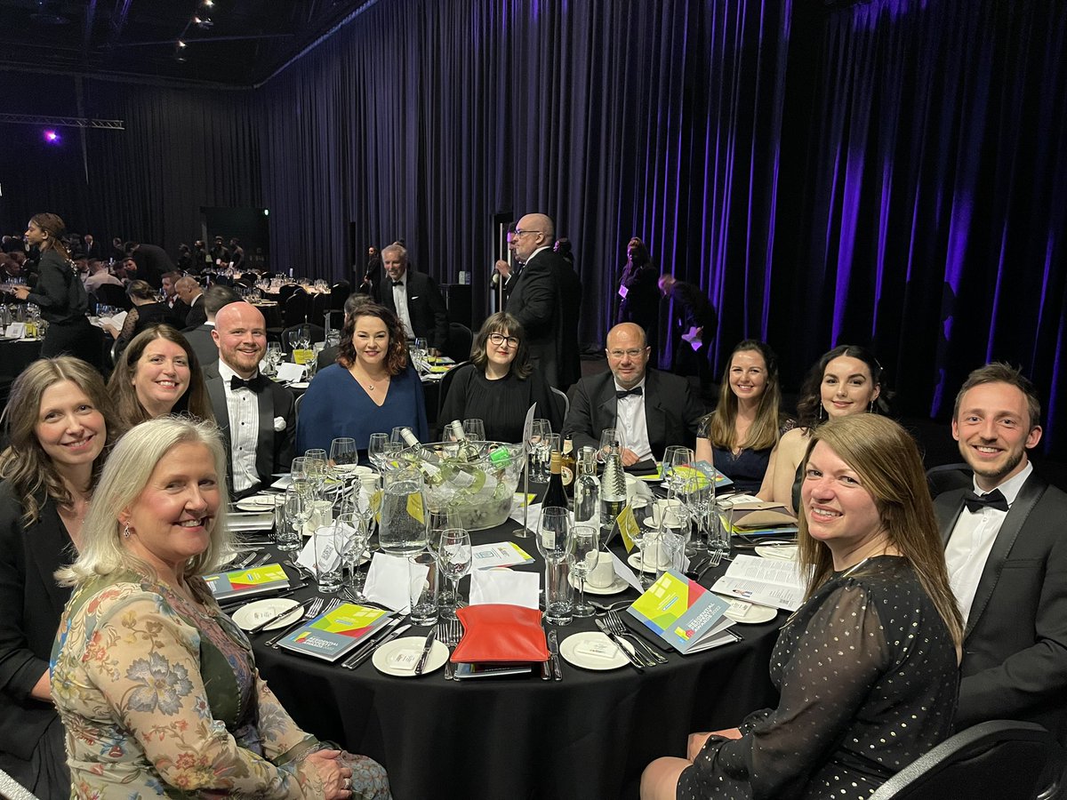 Excited to be out with this amazing team. Fingers crossed the <a href="/HomesEngland/">Homes England</a> NW planning and enabling team come back with the win! #planningteamoftheyear🤞#residentialpropertyawards2022 #makinghomeshappen