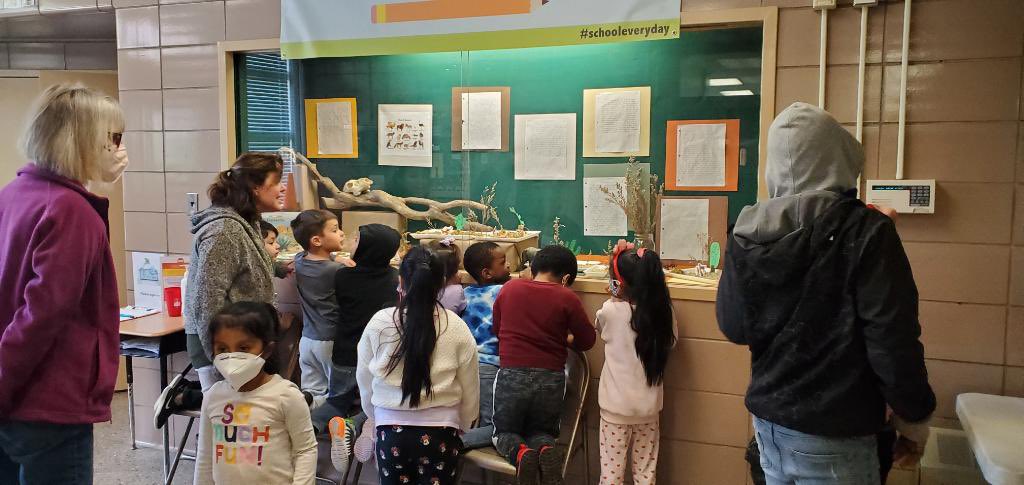 Pre-K students enjoying the biomes 5th ELs made as part of their project-based learning.<a href="/cbrinkleybcps/">Candace Brinkley</a> <a href="/EsOakleigh/">Oakleigh ES_BCPS</a> <a href="/Mrs_Schwink/">Stacey Schwink</a> <a href="/byackley1/">Becky Yackley</a>