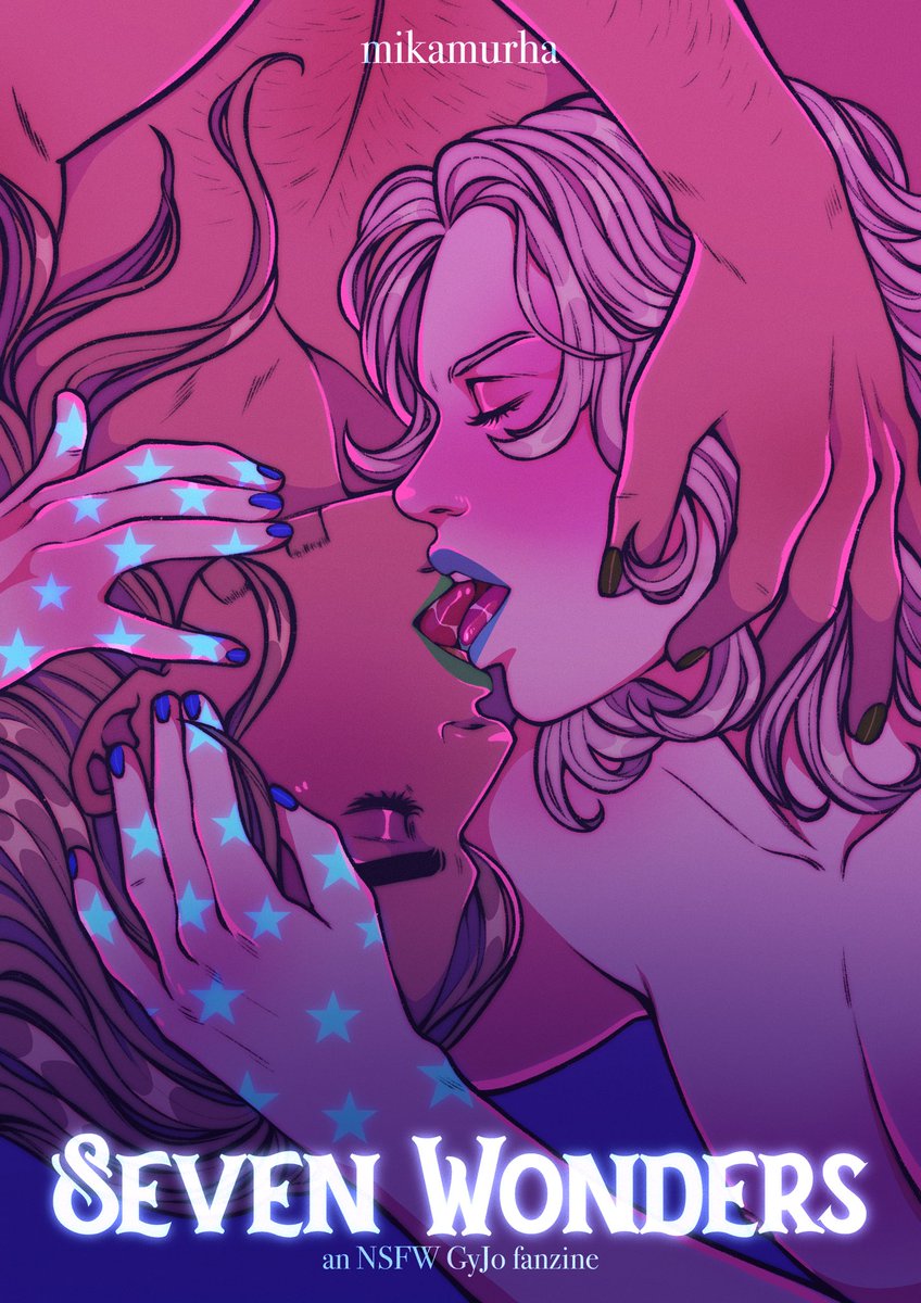 mimimurha's tweet photo. IT’S TIME, DARLINGS 🤭👅💕 Seven Wonders Zine is now live! $10 for 20 never before seen NSFW #GyJo illustrations ✨💚💙 https://t.co/ZDB1459qd6 https://t.co/2LVUU8azfx