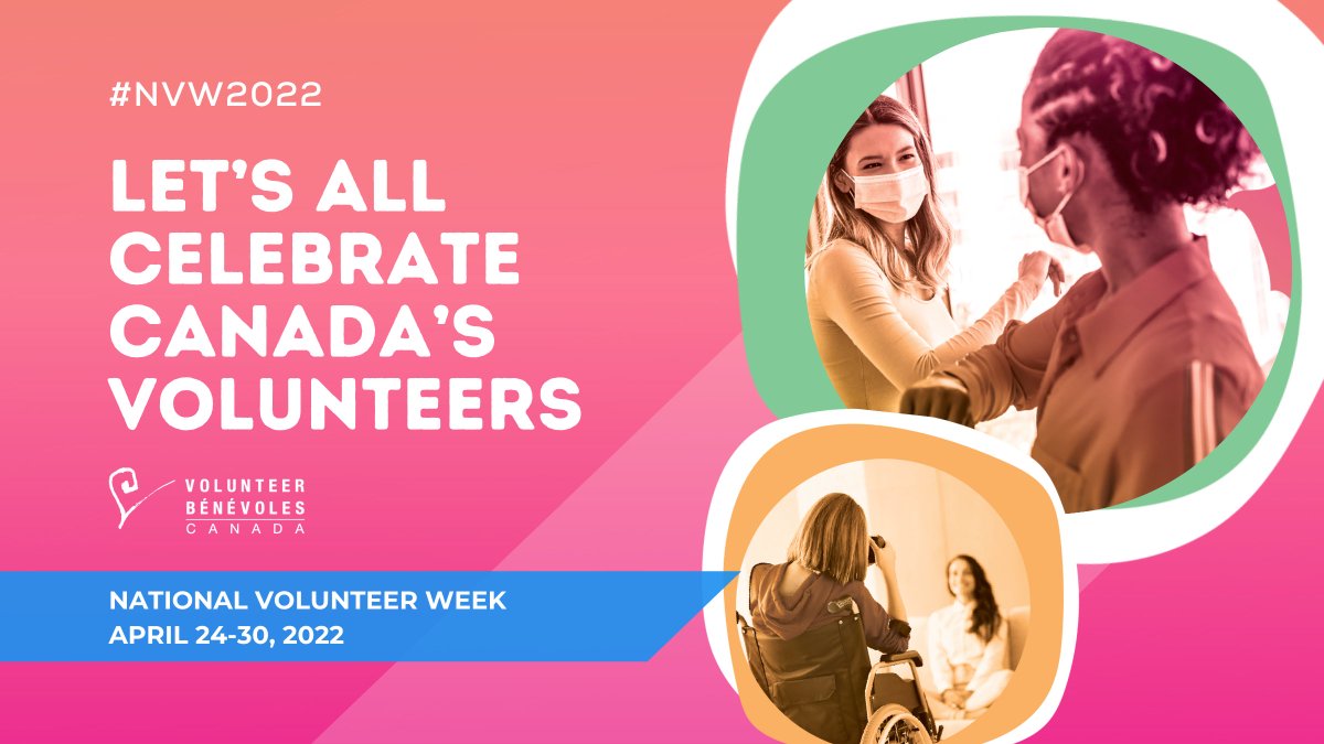 AdultLearningNH's tweet photo. Join @VolunteerCanada in celebrating Canada’s volunteers from coast-to-coast-to-coast. Every year, millions of Canadians make a difference in their work and in their communities. #NVW2022 #VolunteersBringHeart https://t.co/11xH4YgUBG