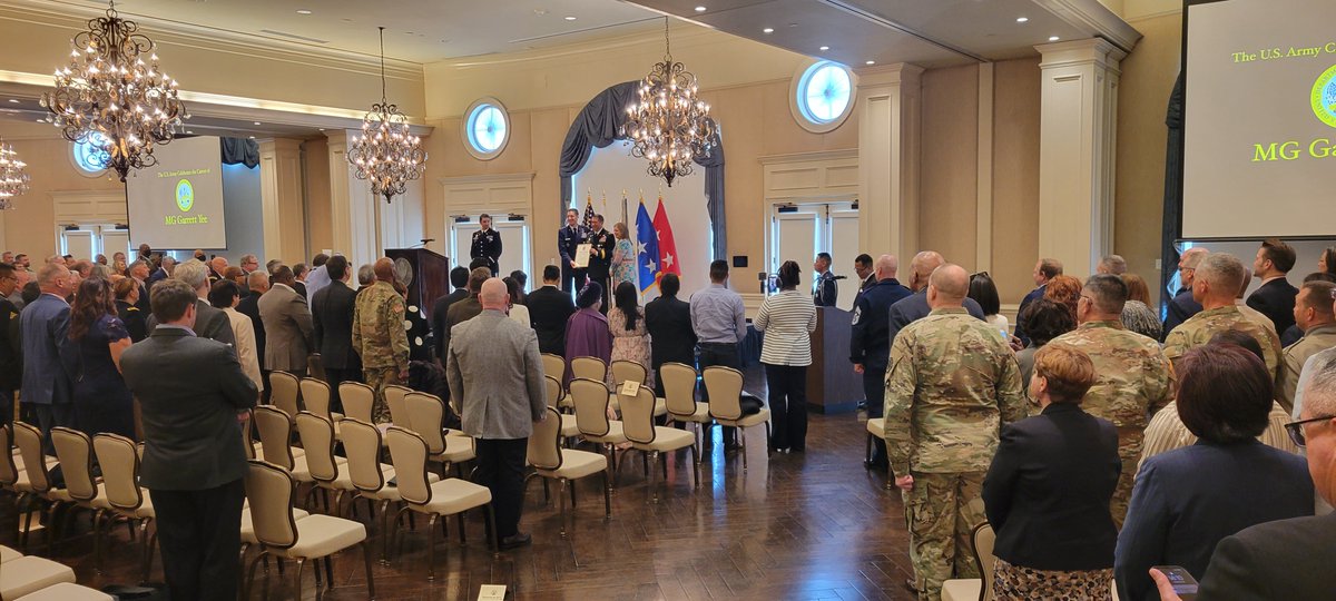 DonMeansJr's tweet photo. It was a pleasure serving as Master of Ceremony at #DISA Assistant to the Director @GarrettYee's retirement. Congratulations on 35 years of service to the Nation.

Watch live: https://t.co/ULrgPDBAQ6 https://t.co/fXET8EfSye