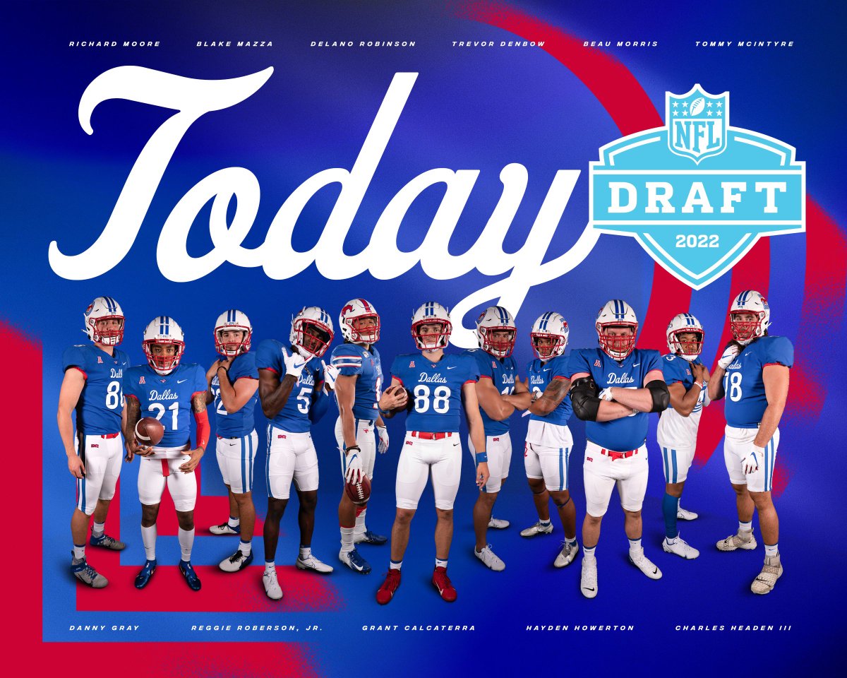 The 2022 #NFLDraft  is here! 

Where would you like to see our guys go?

#PonyUpDallas | #SMU2NFL