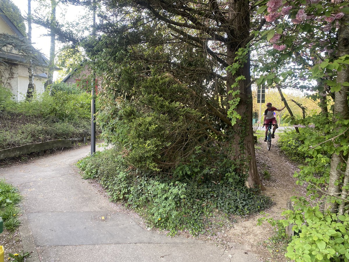 lines_of_desire's tweet photo. #DesireLine in Senningerberg, Luxembourg. (thanks to @clarissawam for the photo) https://t.co/aS9uCxXtEs