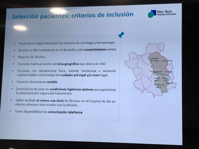 AnaAyestaran's tweet photo. Hoy en nuestra sesión de #serviciodefarmaciaynutricion #scias #hospitaldebarcelona con
@laurasorgu nos ha presentado su experiencia en #tratamientooncohematologicodomiciliario en
@parctauli. Magnífica presentación y un gran trabajo de @FarmaciaTauli https://t.co/EdJ8K9rHgj