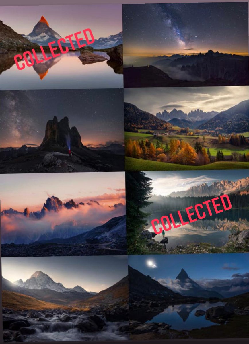 My collection  

“Colors of the Mountain”
Dramatic wide-angle landscape create the main shooting position. I travel rough mountain treks and camping. In natural life, life is difficult, but I love it.
on <a href="/opensea/">OpenSea</a> 
8,each
 1/1
0.15 eth
#Nft #NFTCollection
opensea.io/Haticeakgulpho…