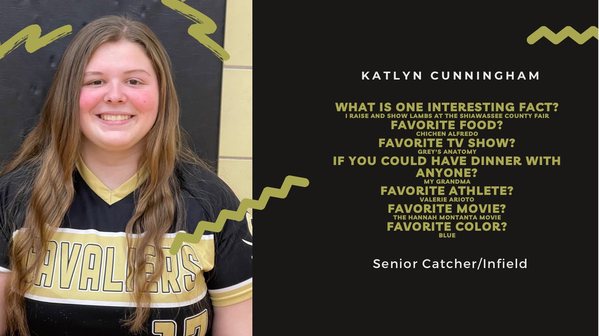 Another issue of “Get to Know” with Senior <a href="/Kateee_17/">Katlyn Cunningham</a>! #R.I.P.I.T.