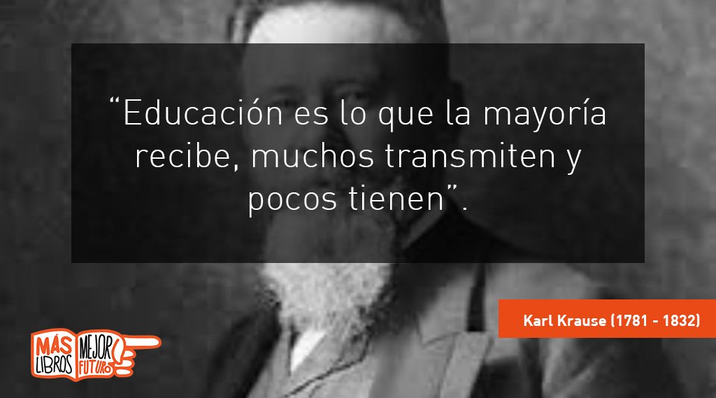 #FelizMiércoles
El 4 de mayo de 1781 nació Karl Krause, filósofo alemán, principalmente conocido por ser el creador del panenteísmo y por haber contribuido a la formación de una línea ideológica denominada Krausismo.  ✍️😲
 
#MásLibrosMejorFuturo