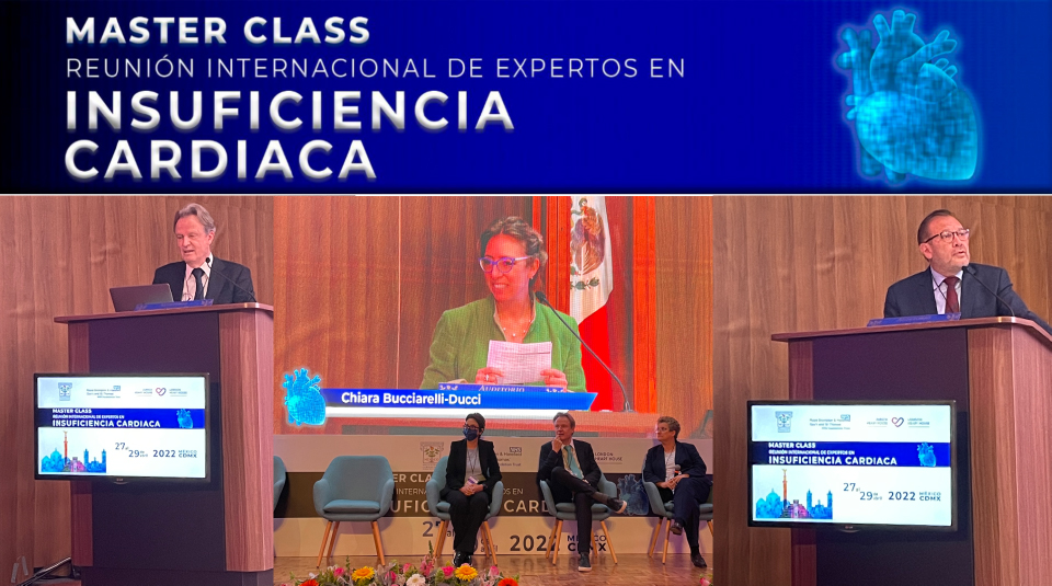 TomLuscher's tweet photo. Day 2 of the Masterclass on Heart Failure in Mexico: A great meeting, very educational, interactive and intercontinental with faculty from Europe, the US and Mexico at the Instituto National de Cardiologia https://t.co/u6Xjm2YhY5