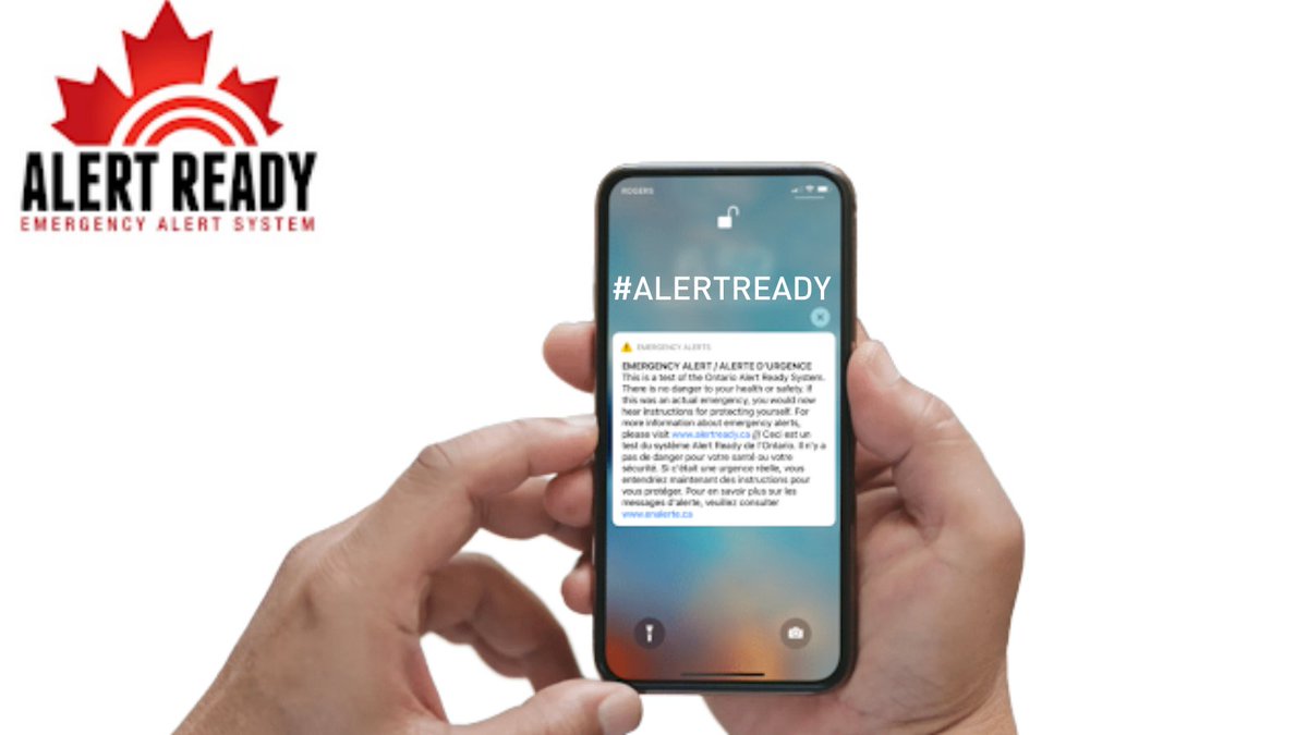 AlertReady's tweet image. ⚠️ We&apos;re running our routine test on May 4th ⚠️ 

Canadians in participating provinces and territories can expect an alert on their TV, phone, &amp;amp; radio on May 4th.

For a list of times, visit Alert Ready Test Schedule #AlertReadyTest