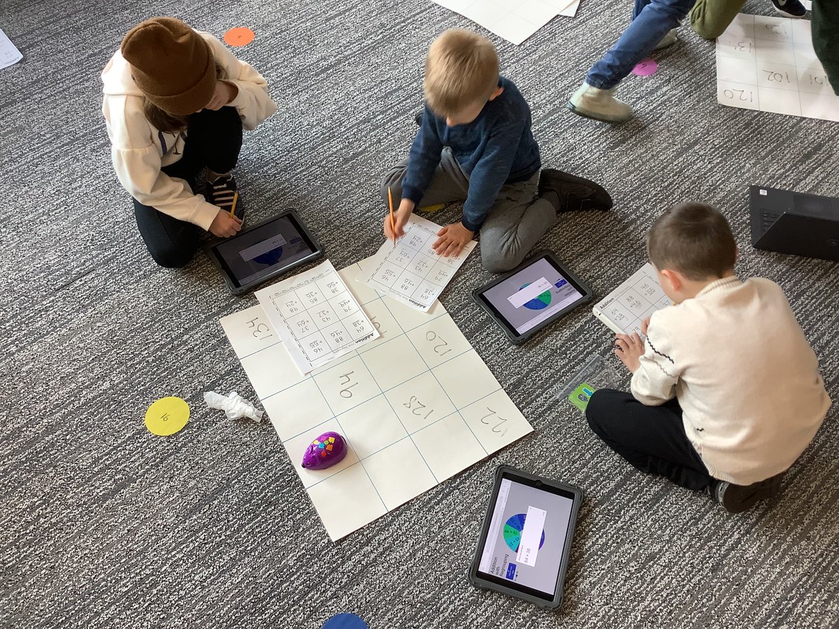 Ms_SmithEDU's tweet image. Colby the #Coding Mouse helped us practice addition with regrouping today! Ss spun a Wheel of Names for a problem, solved using any math strategy, and coded Colby to find the answer on their grid. #WeLearnVPS