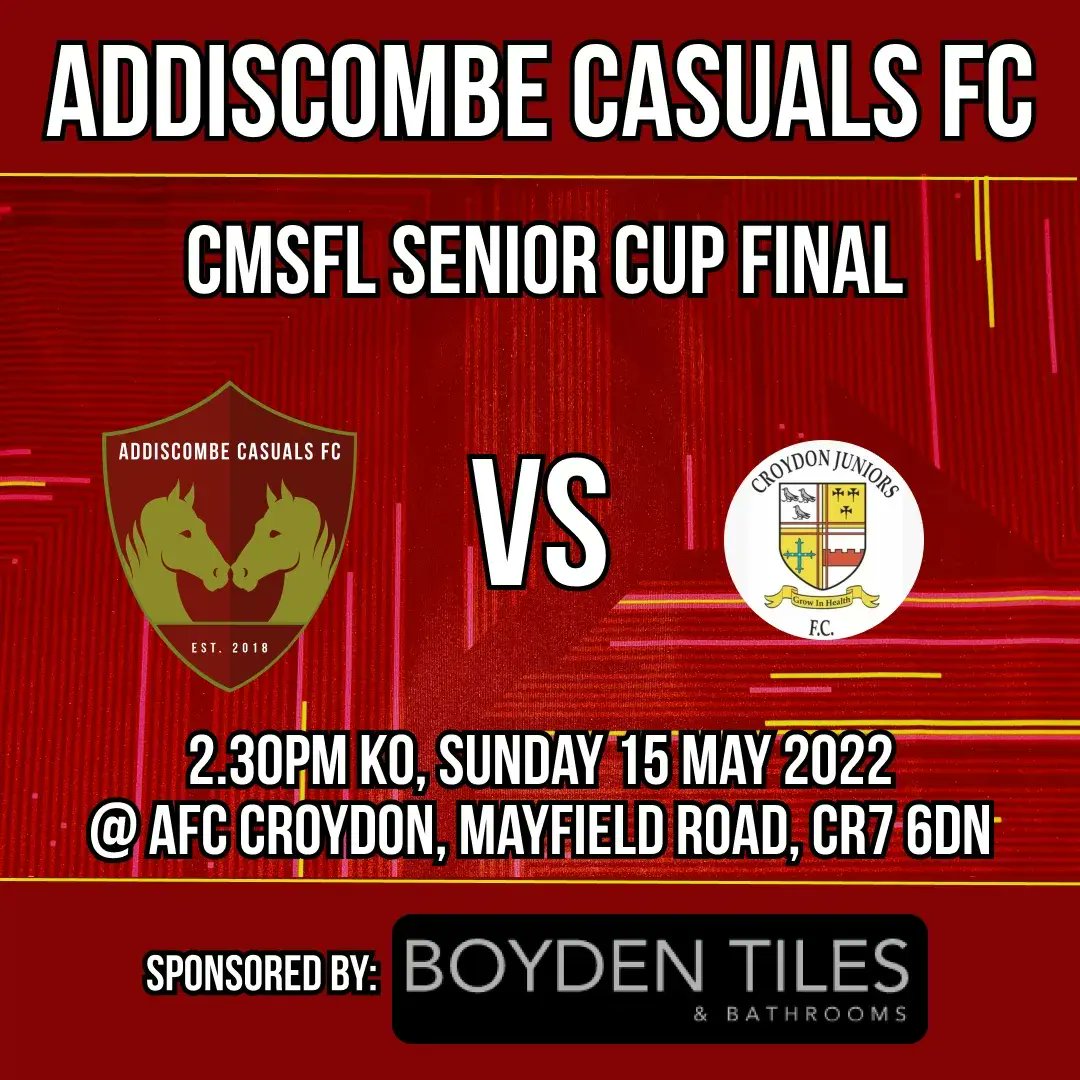 CasualsACFC's tweet photo. 🏆 Make sure you book these in, it's going to be a party 🤝🐴🐴 #ACFC #HANI https://t.co/3K4pKRMy0r