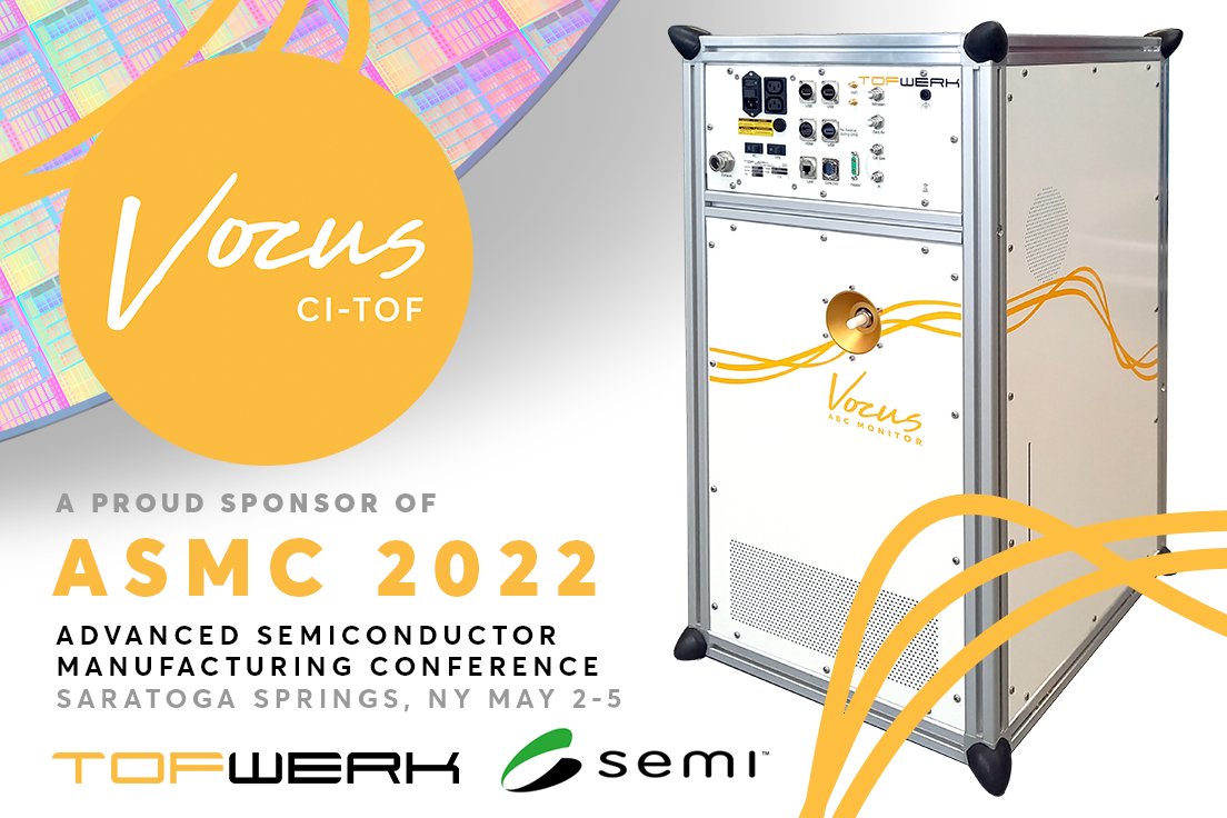 tofwerk's tweet photo. As a proud sponsor of @SEMIconex  #ASMC2022 next week, we look forward to networking and discussing comprehensive, real-time AMC monitoring with the Vocus CI-TOF. https://t.co/syBM1xRHti https://t.co/MjsYMaYATj