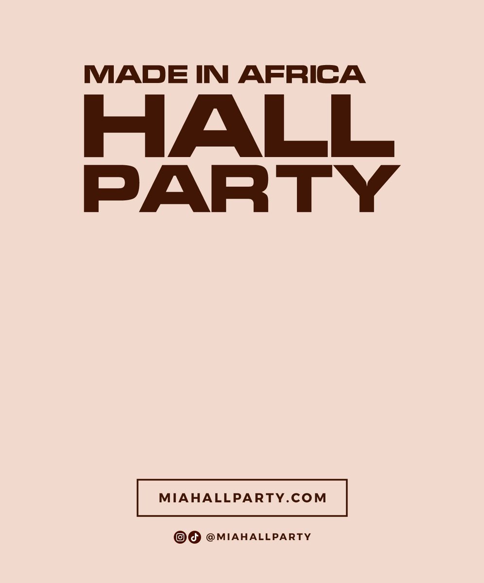 djholy_uk's tweet photo. Just imagine.. a summer event, NOT a club night but in a Hall for all Young Africans doing well

Rep your country, beautiful outfits, brunch then later dance dance dance ☀️🎉

Let’s call it: Made In Africa Hall Party
Link: https://t.co/JNeQ9zFVMF  
#hallparty #miahallparty https://t.co/qIqSE8vP35