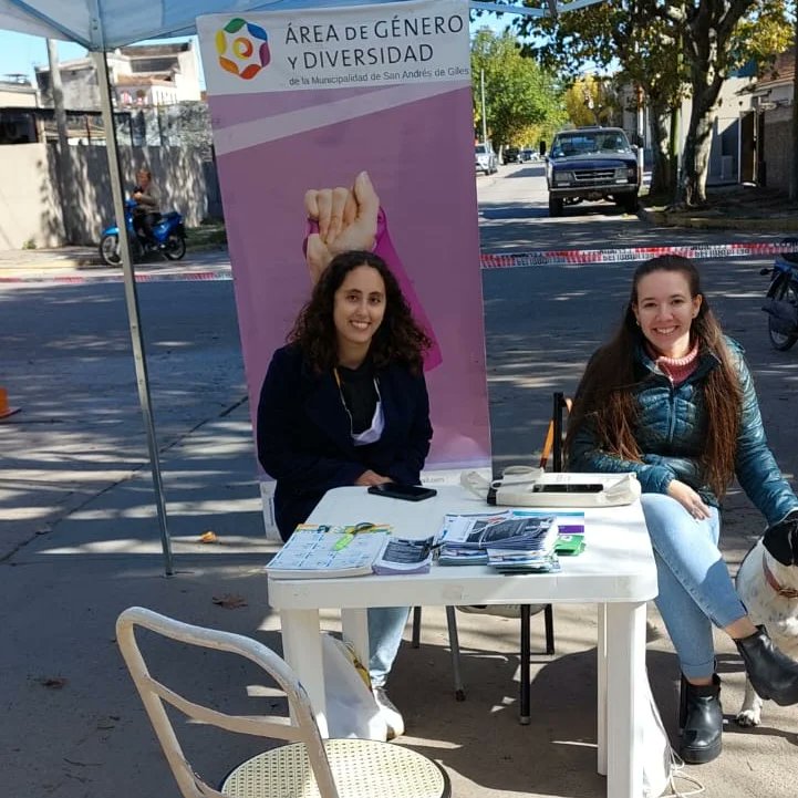 La Directora Provincial de Políticas Públicas Metropolitanas <a href="/DovaMicaela/">Micaela M. Dova</a> visitó el #OperativoAcercar que se realizó en #SanAndrésdeGiles.