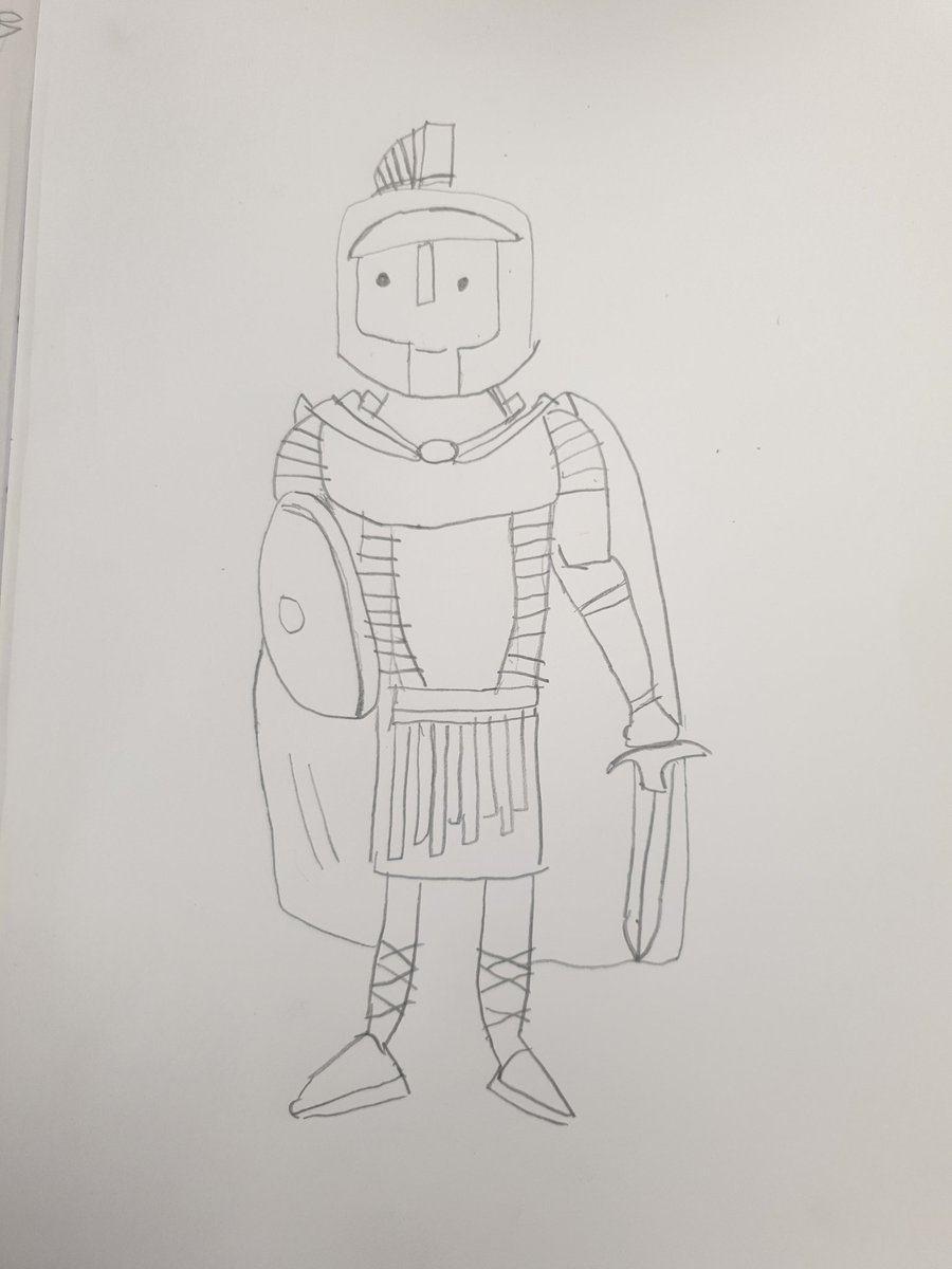Roman Soldiers! Thank you <a href="/ArtforKidsHub/">Art For Kids Hub</a> Leopards class loved your tutorial. We are working on building our resilience and focus and this task definitely helped!