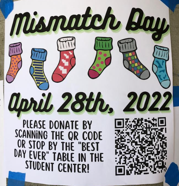 GHS_MediaCenter's tweet photo. GHS faculty honoring Sam Buck and @VWMFamilies with Mismatched Shoes and Socks Day (and for some, Mismatched Outfit Day!) 🧦👟💗 #SamsBestDayEver #vanishingwhitematterdisease 
@SamvsVWM @GlenvilleSchool https://t.co/fMomK8NQVY
