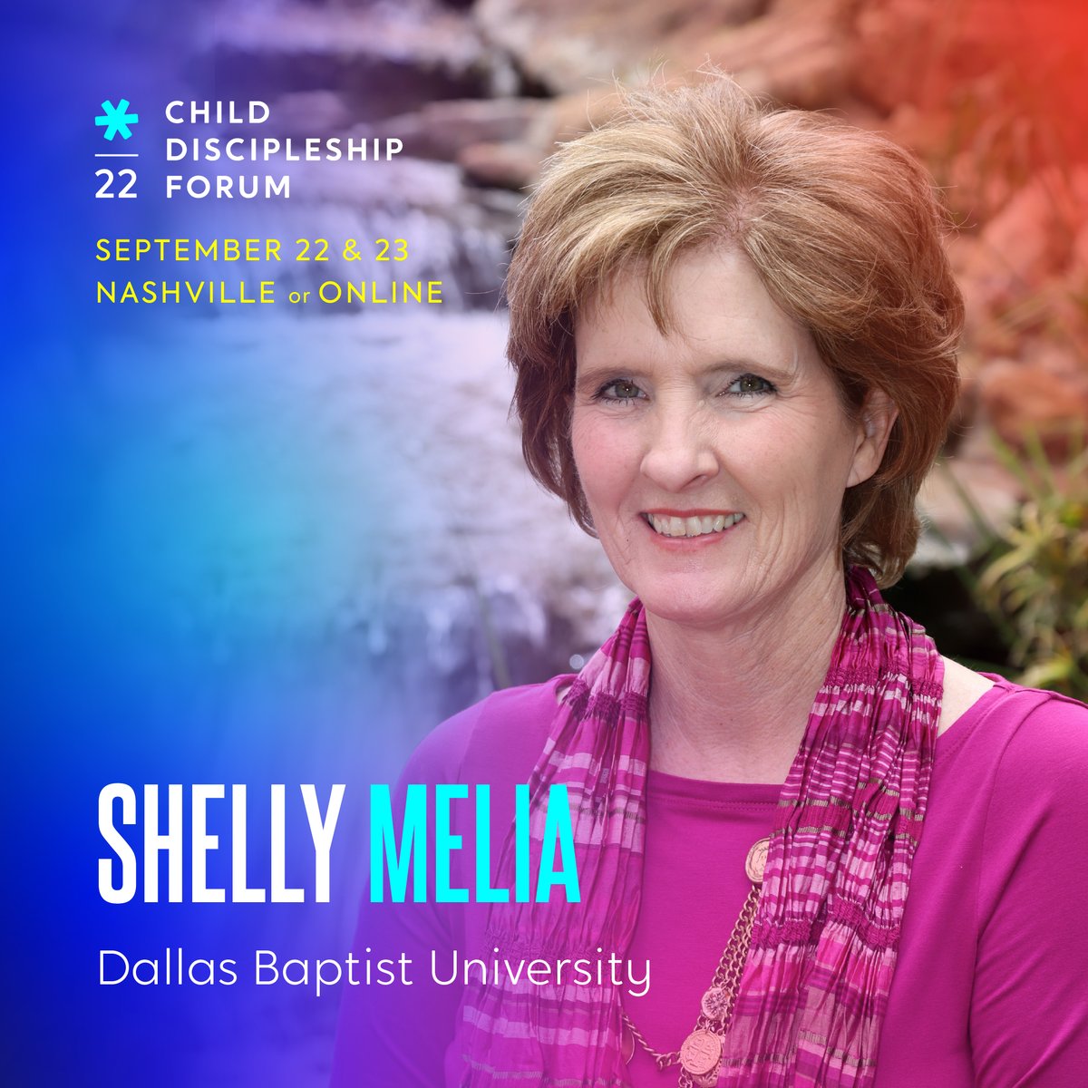 drshellymelia's tweet photo. Join me in Nashville, or gather leaders in your home or at your church for a two-day training on child discipleship at the Child discipleship Forum, hosted by Awana. 

https://t.co/KoL0yuHoEH https://t.co/gCxHn5KZ0D
