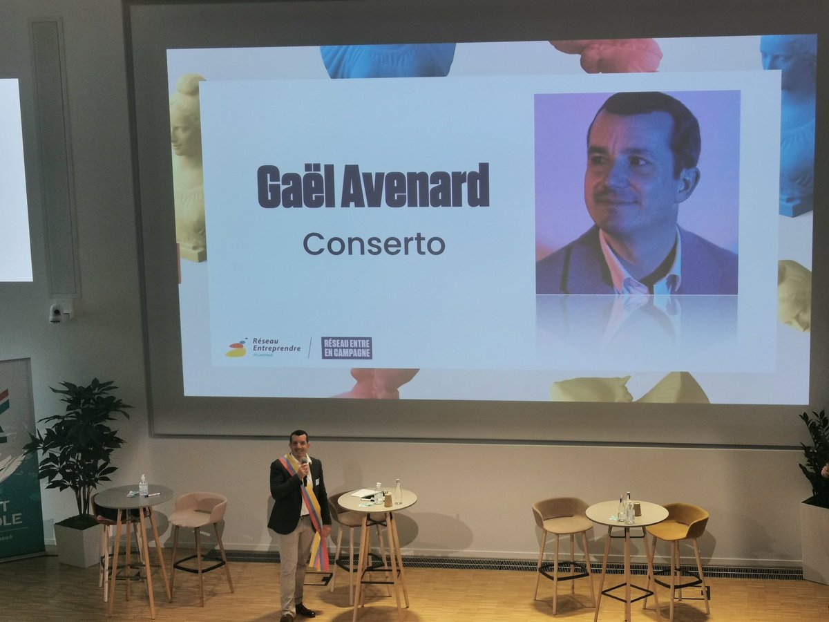 Et le nouveau Président de <a href="/REAtlantique/">Réseau Entreprendre Atlantique</a> est... <a href="/GaelAvenard/">Gael Avenard</a>, co-dirigeant de <a href="/_Conserto/">Conserto 💫</a>. Merci au Village <a href="/CAAtlantVendee/">CA Atlantique Vendée</a> pour l'accueil !