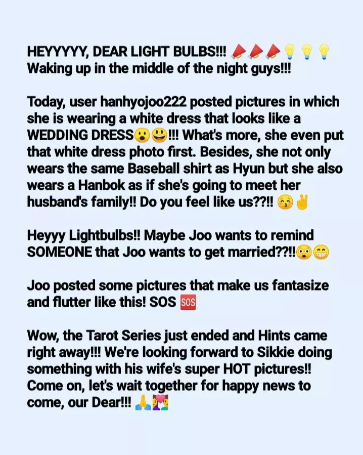 sikjoocouple's tweet photo. HEYYYYY, DEAR LIGHT BULBS!!! Waking up in the middle of the night guys!!!
Come on!! New Hints is here!!  :))))
#한효주 #박형식 #ParkHyungSik #HanHyoJoo #sikjoocouple #tvN #TVING #해피니스 #Netflix https://t.co/GAFrF7Aj3c