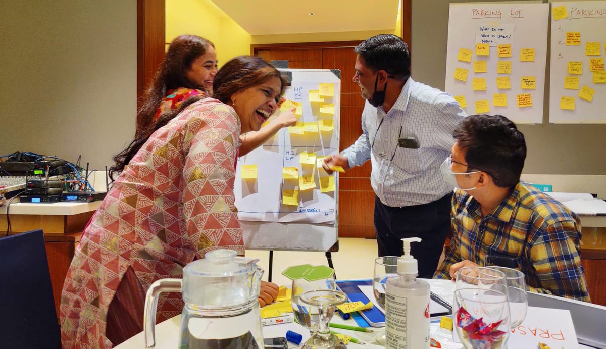 AtishayMathur's tweet image. Don’t we just love talking about ‘use of evidence’? 😂 @UNICEFIndia evidence focal points worked together to think about dissemination, communication, and uptake of #research