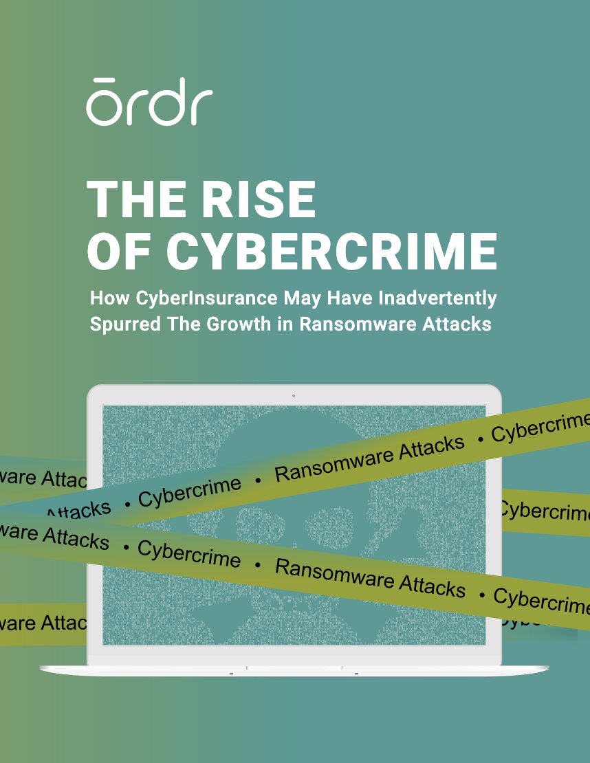 #Cybercrime and #ransomware is on the rise, causing ever-greater damage. Is #CyberInsurance to blame? In this ebook, Ordr, with former <a href="/Gartner_inc/">Gartner</a> analyst and Ordr advisor <a href="/LaporteBrad/">Brad LaPorte</a> provide best practices to secure against #ransomware. buff.ly/3s0L34K