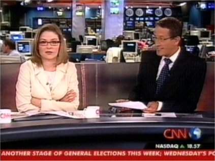 radosko's tweet photo. Was hoping for @richardquest to join @HalaGorani in her final CNN broadcast. I remember their #BizNews #CNNToday London morning days. It's what got me into CNN International in the first place. https://t.co/vwpU6oksB5