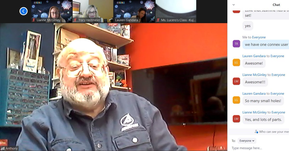 KujawaIBLibrary's tweet image. Our #TryEngineeringTogether partner @AerospaceCorp
took time to purchase, ship and explain kits for the students to use to build robots.  Thank you all so much! The students and I had a blast today!
@CricketMediaInc @AldineSTEM @AldineISD