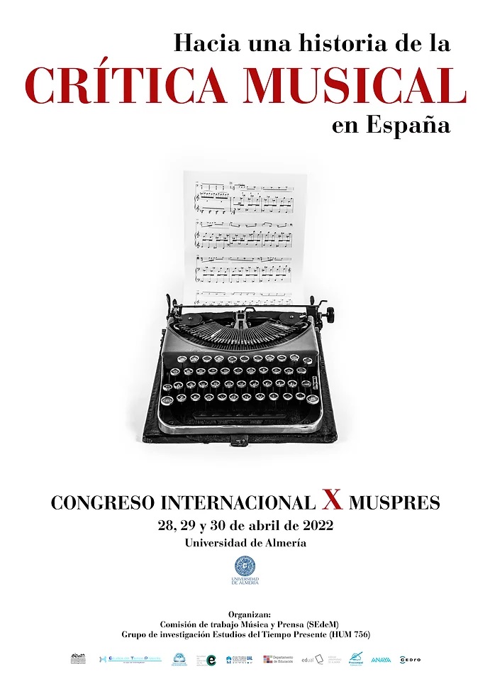 AP_APAlmeria's tweet photo. #MUSPRES #Almeria: Expertos analizan la evolución de la crítica musical en España. Gracias a @ETP_UAL @musicologyspain @humanidadesual @FacultadEducUAL @SapereAudeUAL. ���La prensa histórica digitalizada, fuente de investigación musicológica imprescindible' 
https://t.co/hqmxLwaqhJ https://t.co/026Vz2fEHA