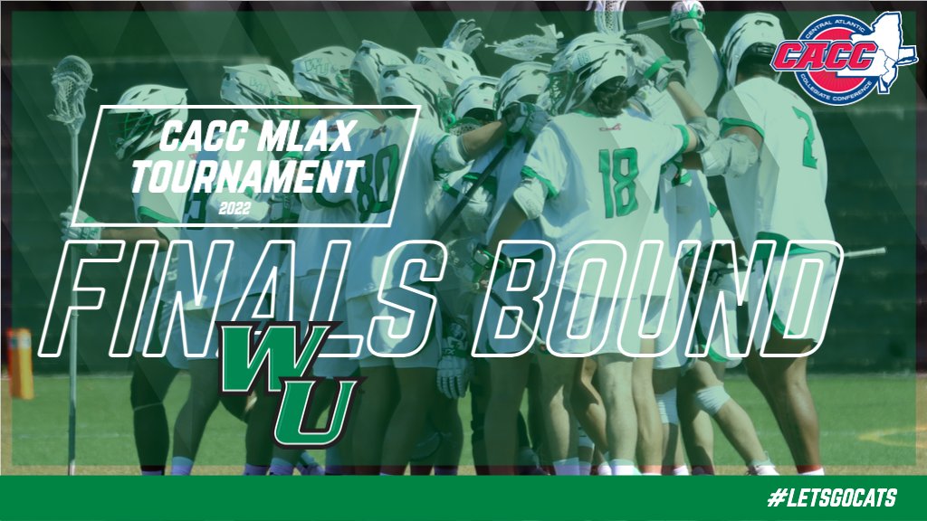 #WilmUMLax is MOVING ON!! 'Cats win 24-8! Backed by Giovanni Marino's record tying 9 goals (which gives him a single season program record 56 goals), No. 1 WilmU is moving on to the #CACCTournament Championship on Saturday!