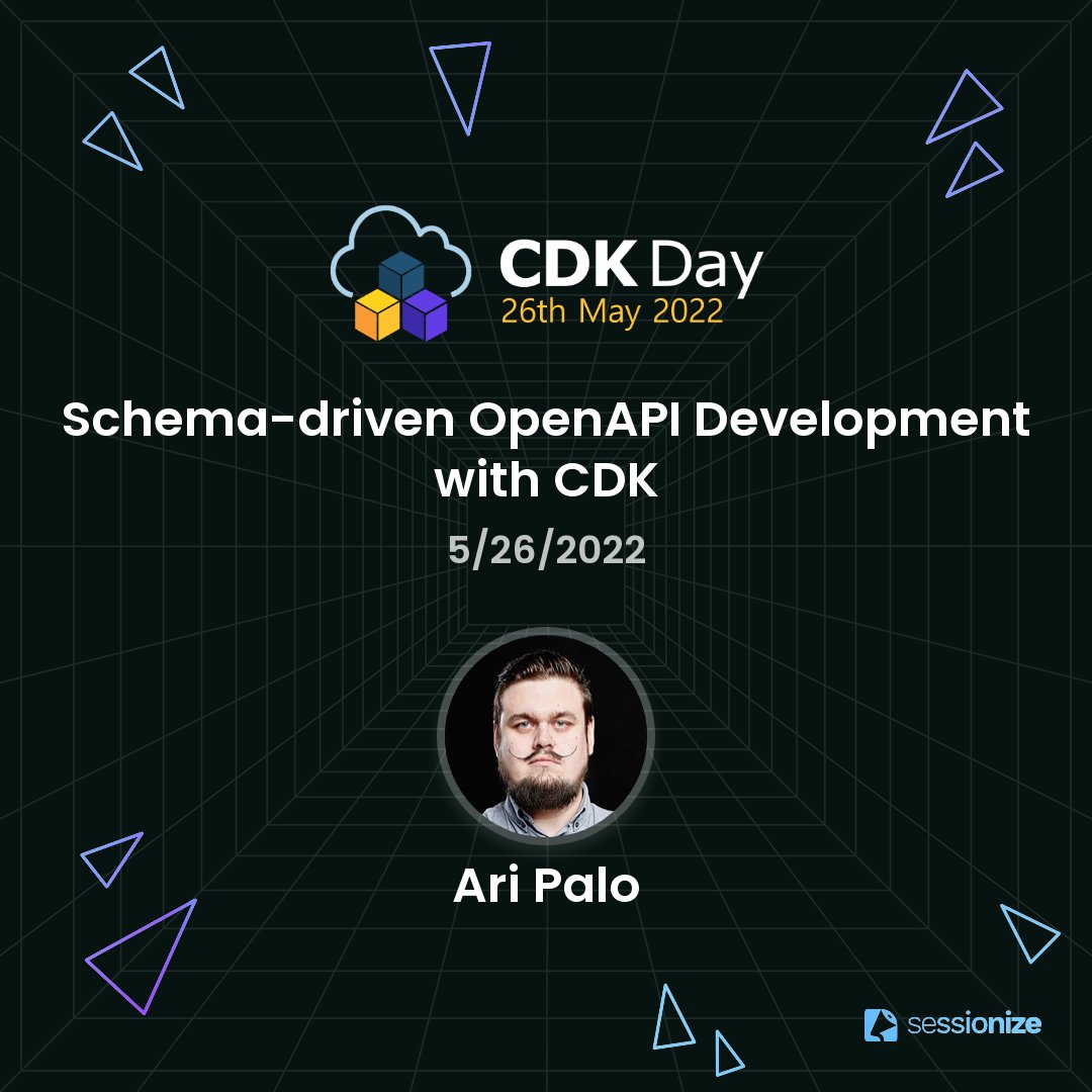 🥳 Super excited to be speaking at <a href="/cdkday/">CDK Day</a> 2022!

👉 Get your (free) tickets here cdkday.com