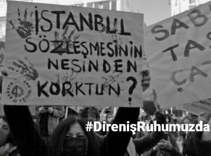 Kadınlar yaşamak için direniyor.
Twet bu kadar
#DirenişRuhumuzda