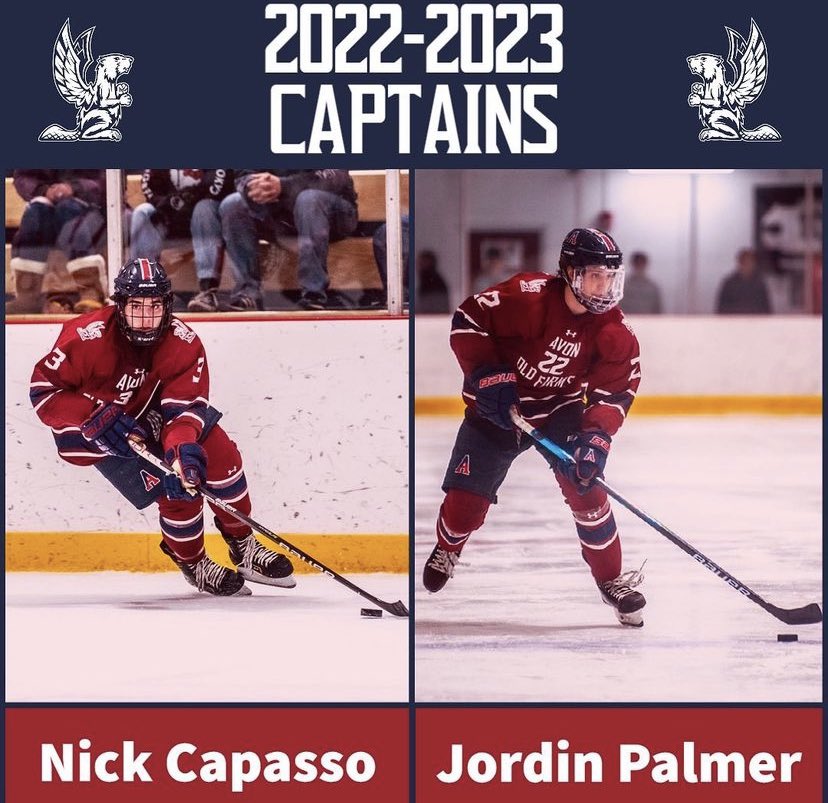 Congratulations to Nick Capasso ‘23 and Jordin Palmer ‘23 on being elected captains by their teammates for the 2022-2023 season!! We look forward to watching them lead our group!