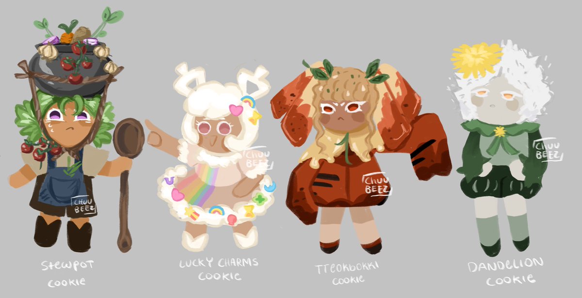 chuubeez's tweet photo. cookie run oc concepts :)

#cookierun #cookierunfanart #fanart https://t.co/vcjq606WPu