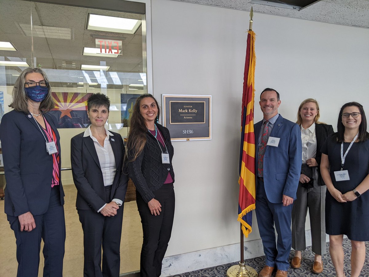WingManWilly's tweet photo. Many thanks to Joe from @SenMarkKelly office for a great discussion today and for the senator's leadership on #water issues.
#watermatters #AWWAflyin https://t.co/W7sNQ0YibD