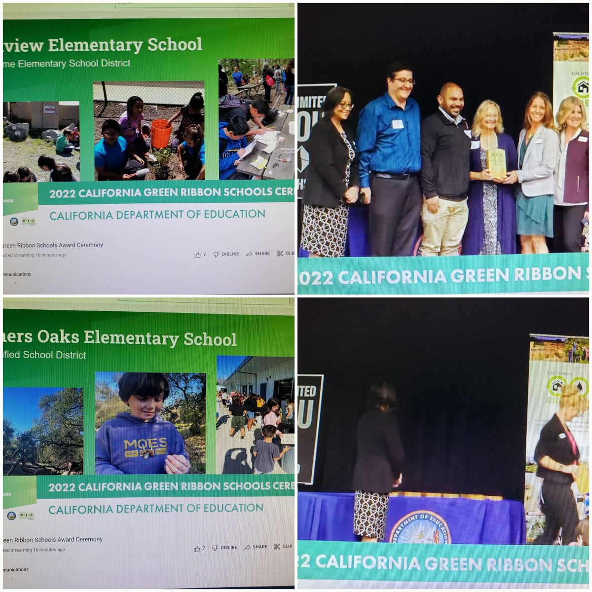 nathan_inouye's tweet photo. Congratulations to @HuenemeElemSD @OjaiUnified for being awarded a Green Ribbon School Silver by @CADeptEd. You are an inspiration and thank you for your dedication to environmental sustainability @VenturaCOE So proud of your achievement @CAGreenRibbon https://t.co/l3lvJjAgIU